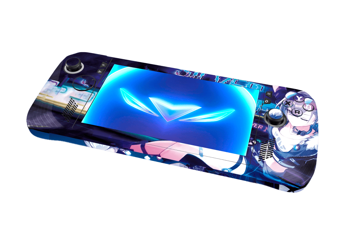 Silver Wolf Asus Rog Ally X Handheld Gaming Computer Skin