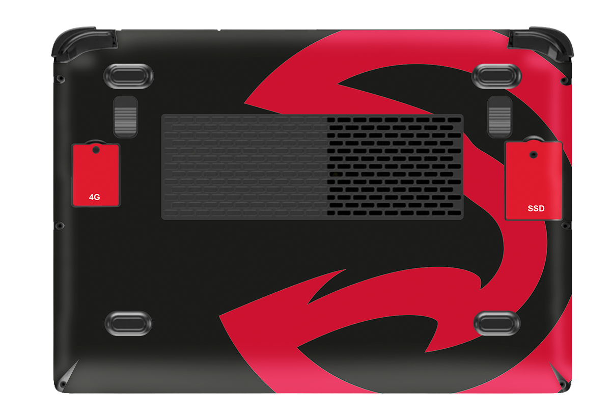 Atlanta Hawks GPD Win Max 2 Skin Xonebrand