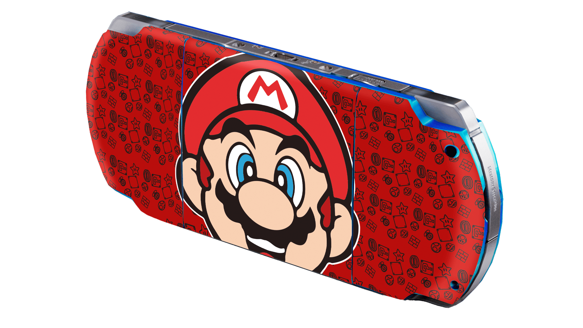 Super Mario PSP Handheld Gaming Bundle Skin