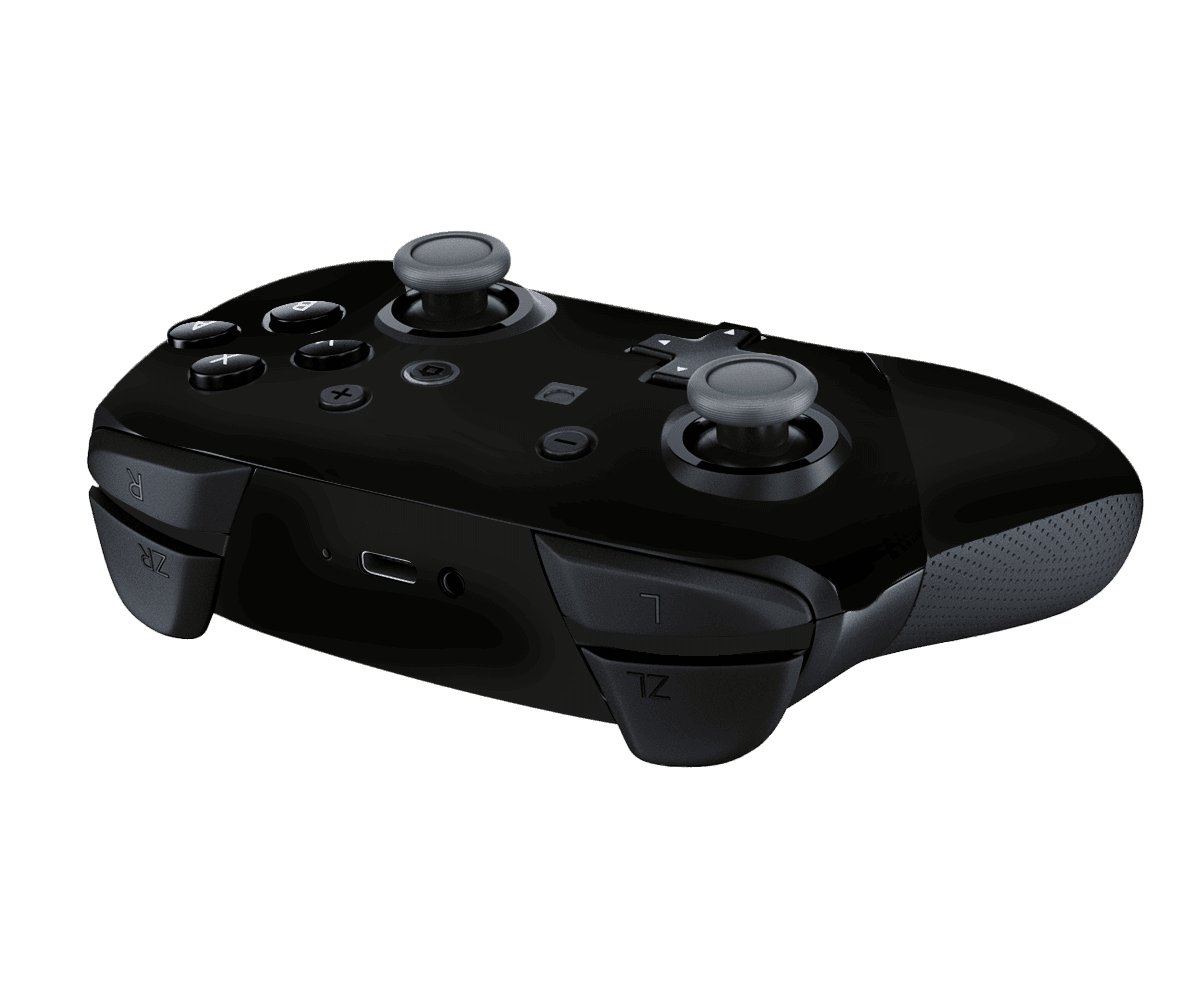 Negro Mate Skin Nintendo Switch Pro Controller