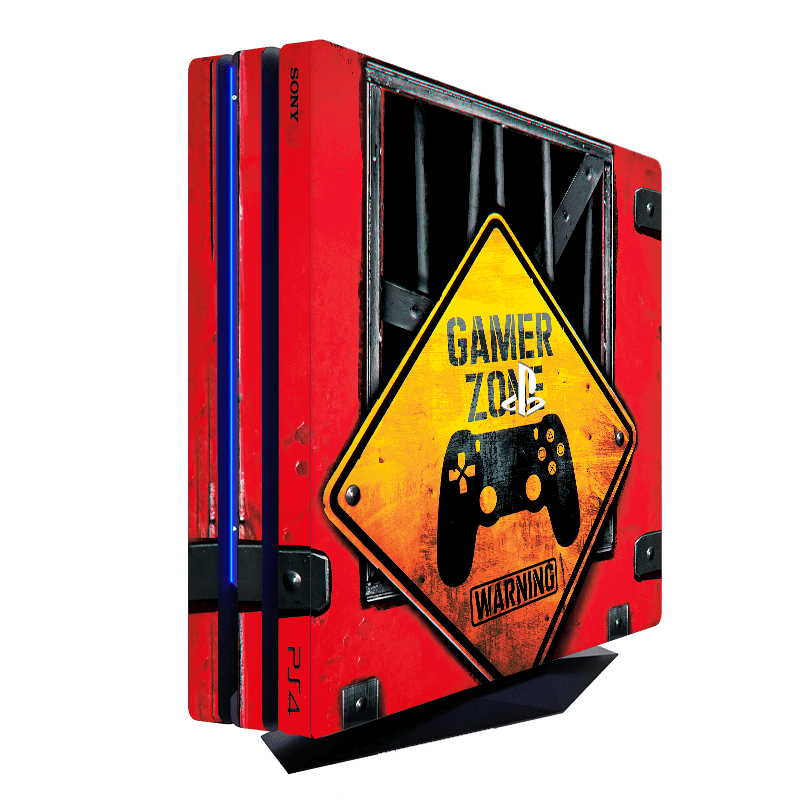 Gamer Zone Skin Playstation 4 Pro
