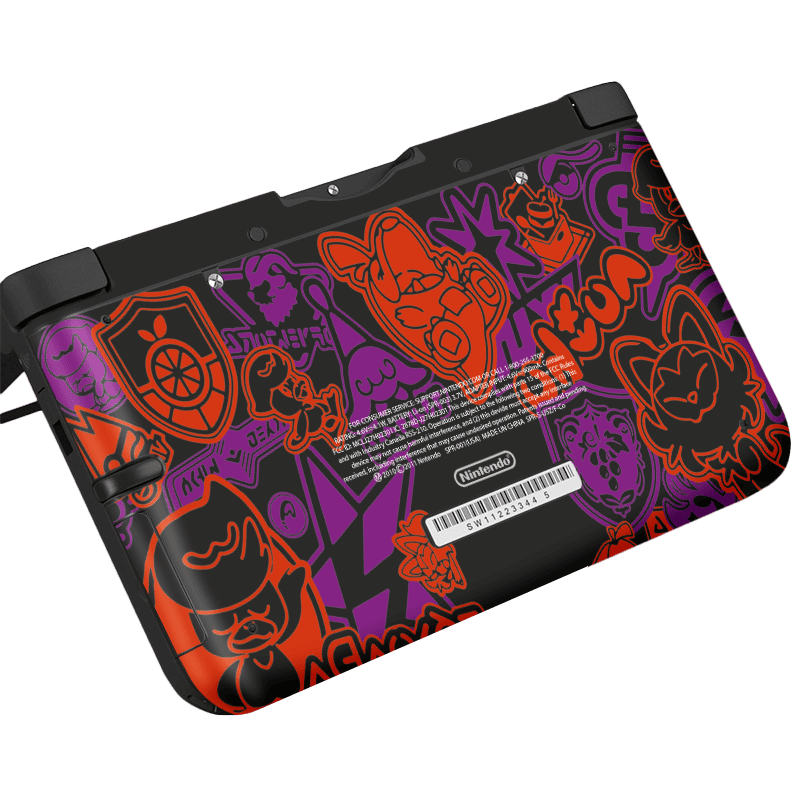 Pokemon Scarlet & Violet Nintendo 3DS XL 2015 Skin