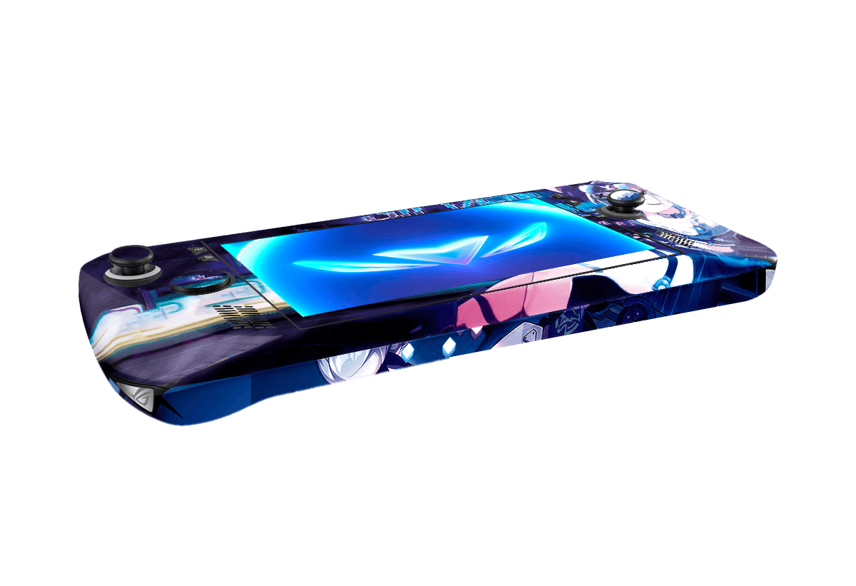 Silver Wolf Asus Rog Ally X Handheld Gaming Computer Skin