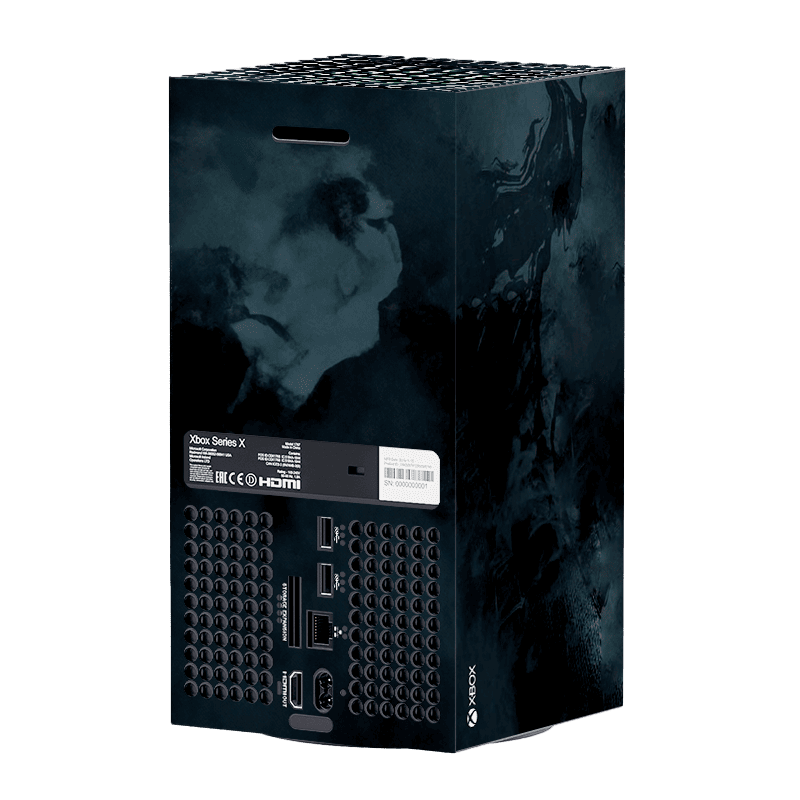 Mortal Kombat Scorpion Xbox Series X Skin Xonebrand