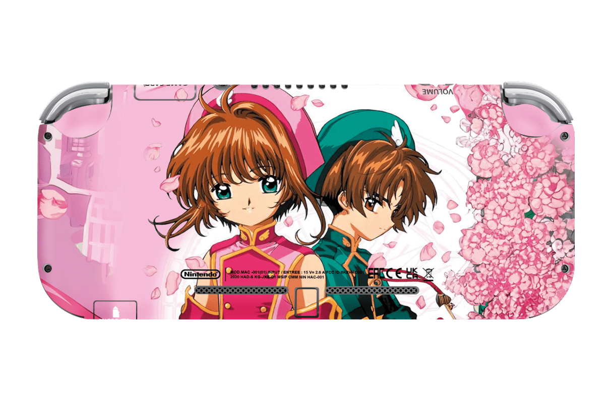 Sakura Card Captor Skin Nintendo Switch Lite Xonebrand