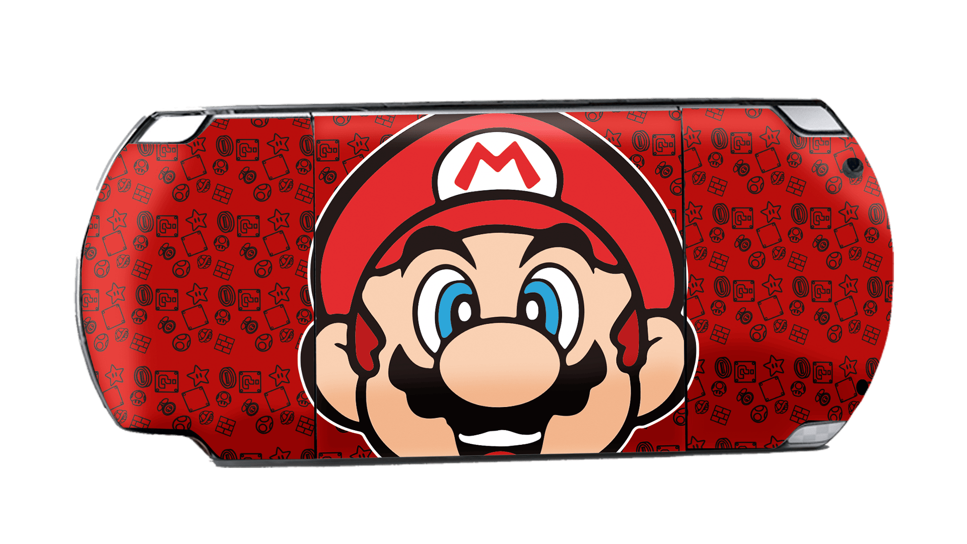 Super Mario PSP Handheld Gaming Bundle Skin