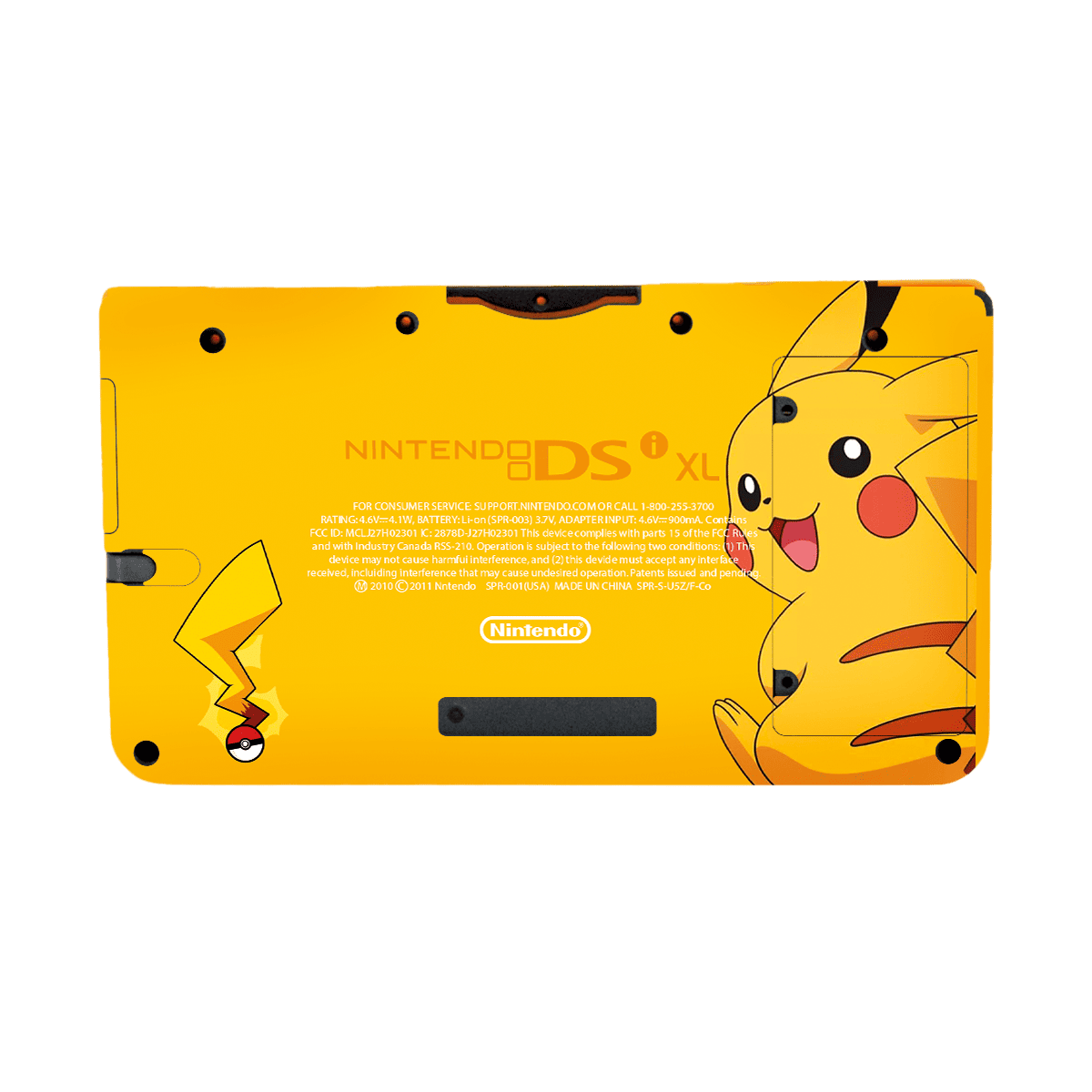 Pokemon Pikachu Skin Nintendo DSi XL (2009)