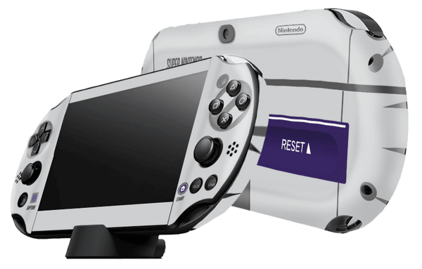 SNES Skin Playstation Portable PSVita Slim