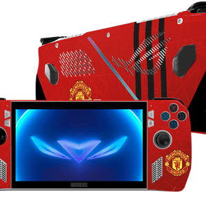 Manchester United Asus Rog Ally Handheld Gaming Computer Skin