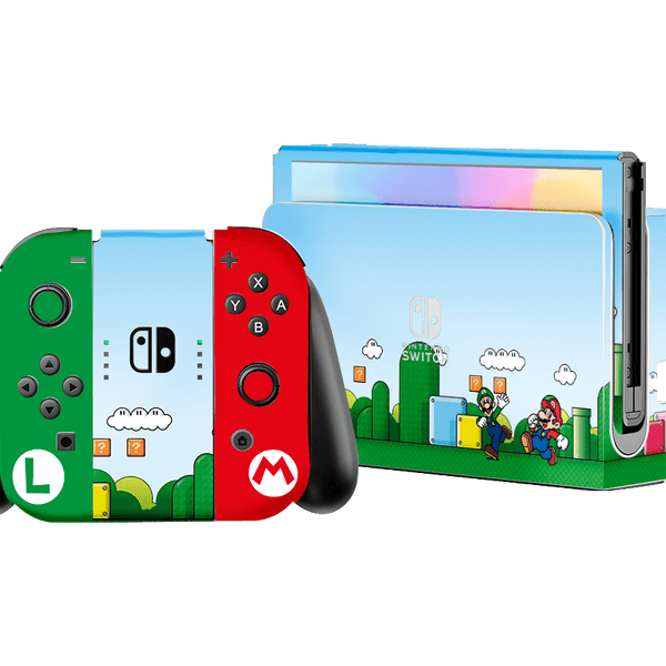 Mario World Skin Nintendo Switch OLED (2021)