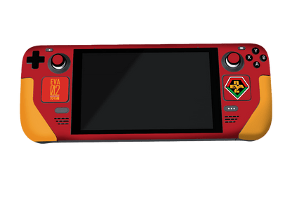 Evangelion Eva-02 Steam Deck Handheld Gaming Computer Skin