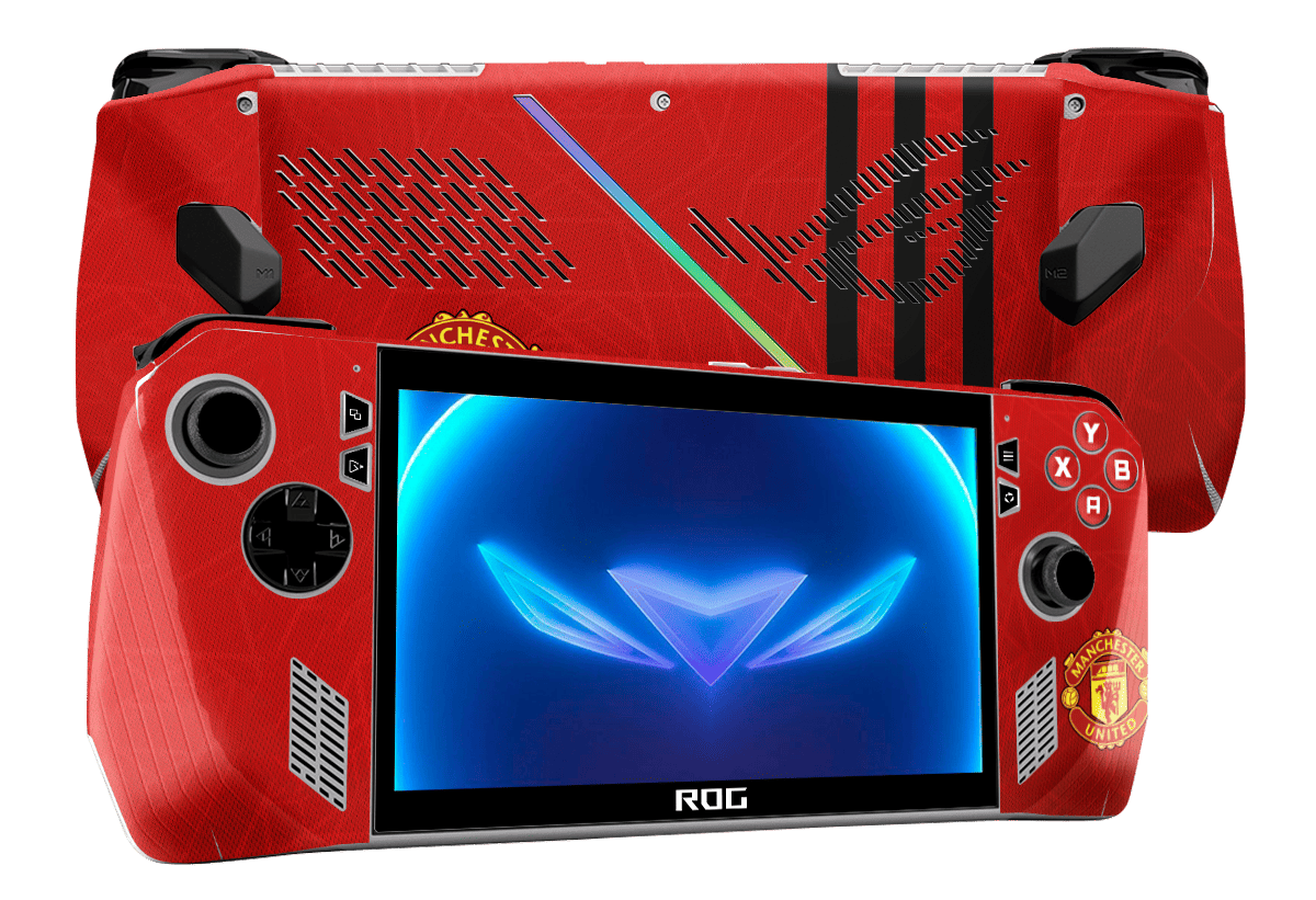 Manchester United Skin Asus Rog Ally Xonebrand