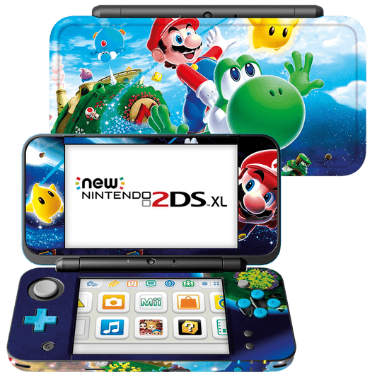 Mario Bros World Nintendo New 2DS XL (2017) Skin