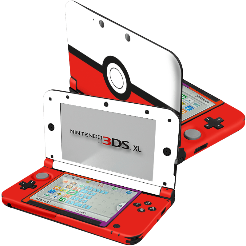 Pokemon Pokebola Nintendo 3DS XL 2015 Skin