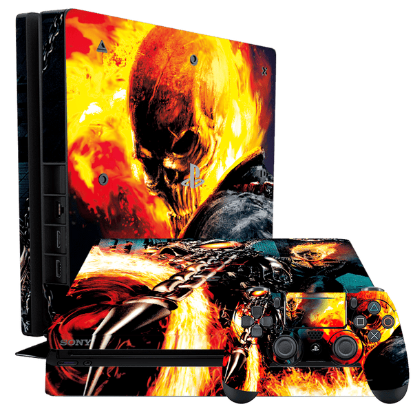 Ghost Rider Skin Playstation 4 Slim