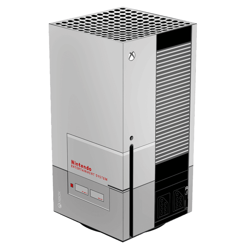 NES Xbox Series X Skin Xonebrand
