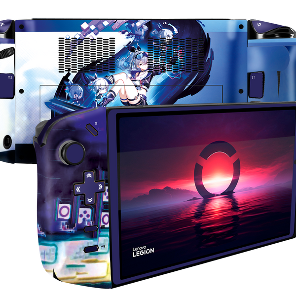 Silver Wolft Skin Lenovo Legion Go