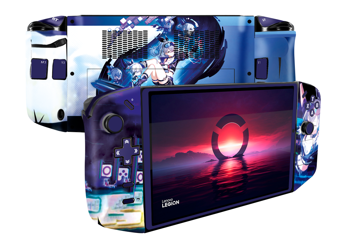 Silver Wolft Skin Lenovo Legion Go Xonebrand
