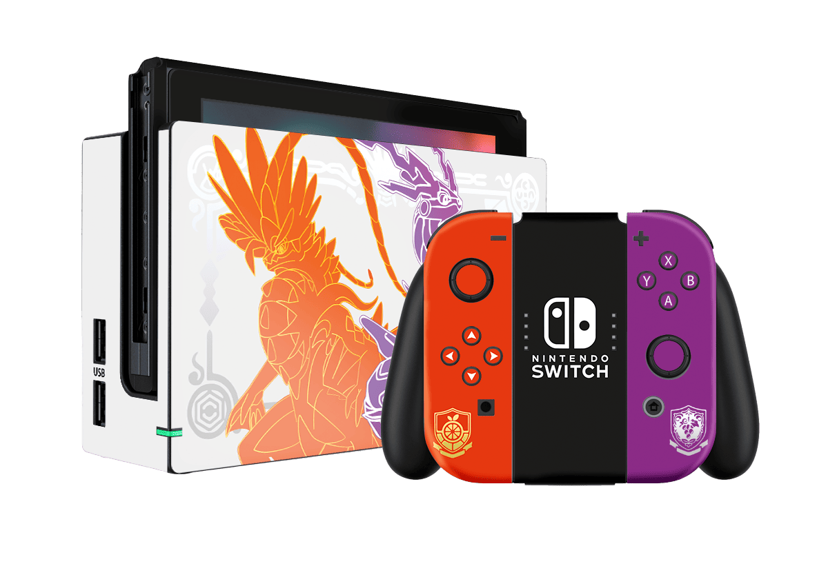 Pokemon Scarlet & Violet Skin Nintendo Switch (2017) Xonebrand