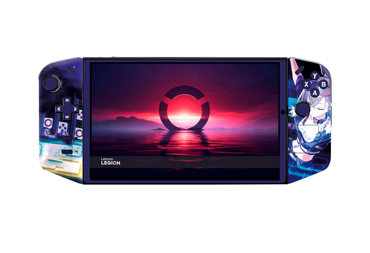 Silver Wolft Skin Lenovo Legion Go