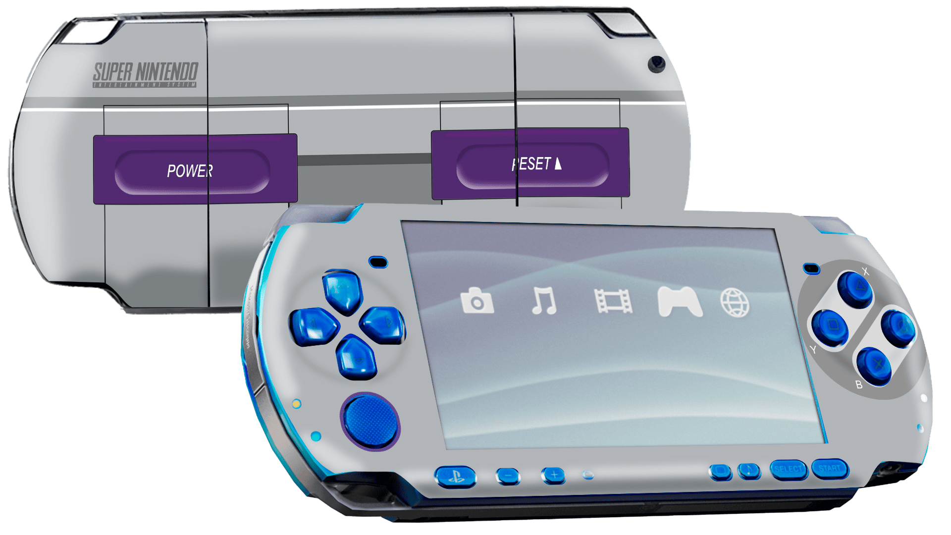 SNES Skin Playstation Portable (PSP)