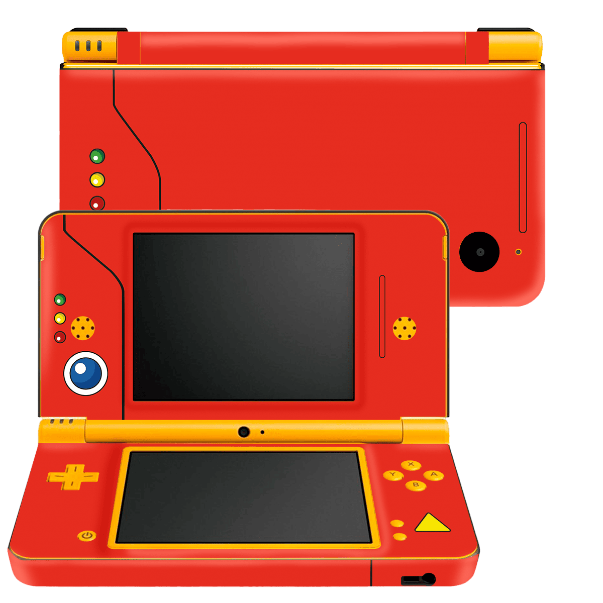 Pokemon Pokedex Skin Nintendo DSi XL (2009) Xonebrand