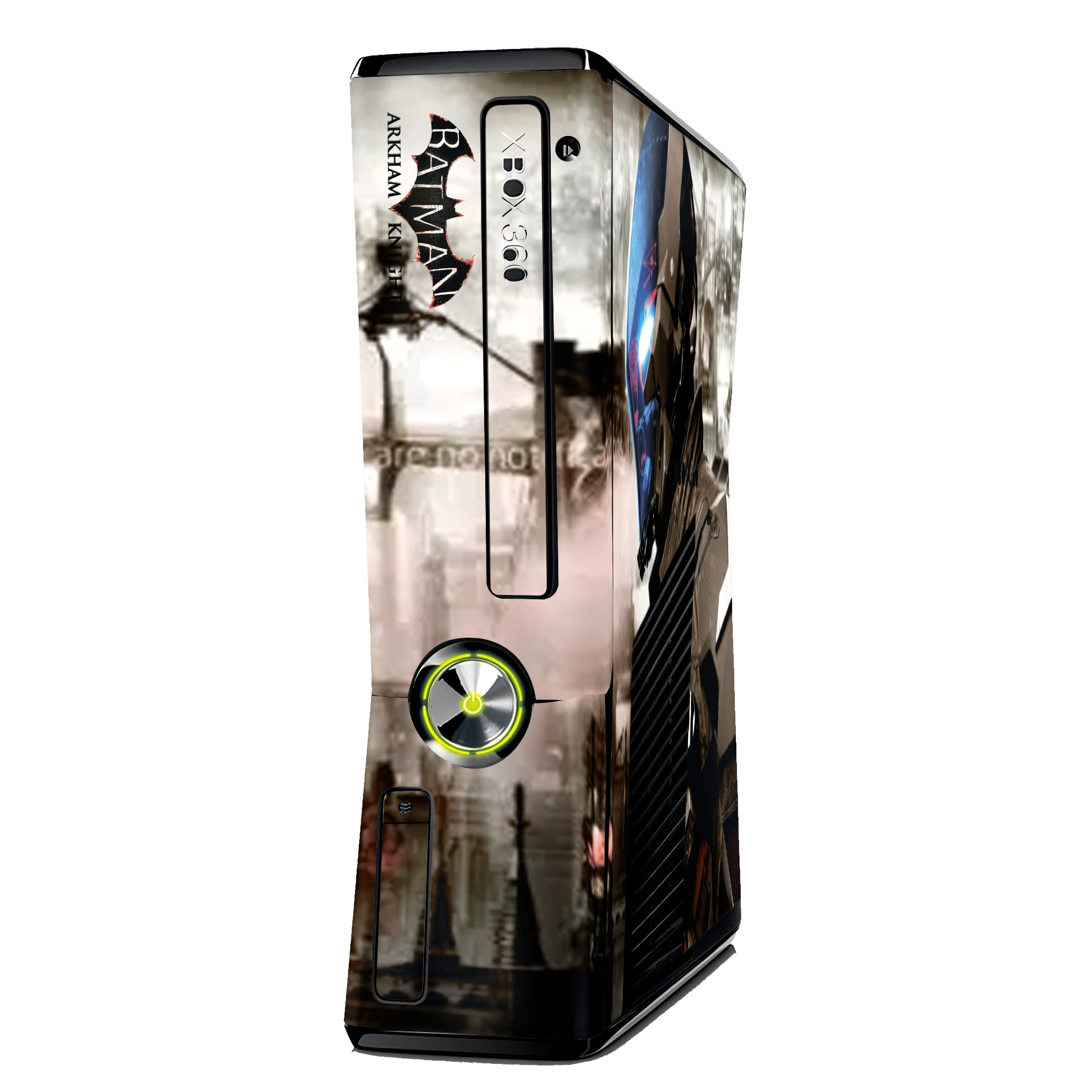 Batman Arkham Skin Xbox 360 Slim Xonebrand