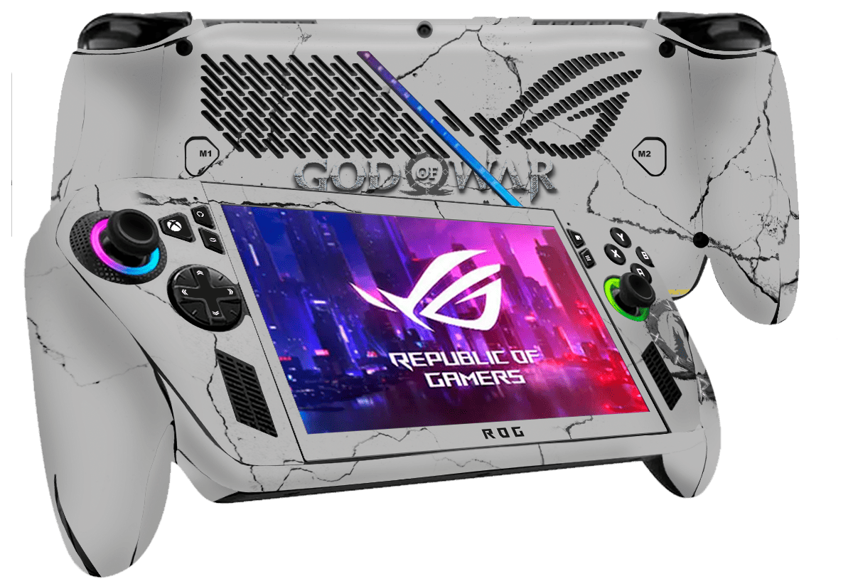 God of War Ragnarok Asus ROG Xbox Ally Skin Xonebrand
