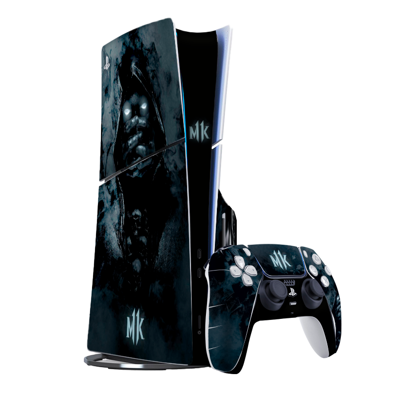 Mortal Kombat Scorpion Skin Playstation 5 Slim Xonebrand
