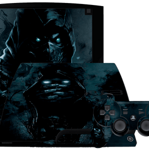 Mortal Kombat Scorpion PS3 Slim Bundle Skin