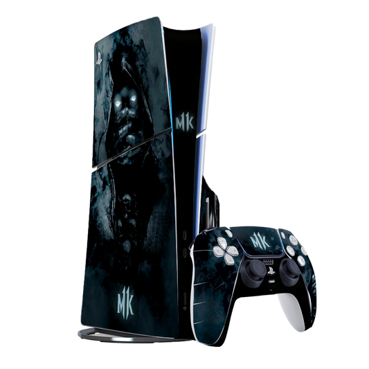 Mortal Kombat Scorpion PS5 Slim Bundle Skin