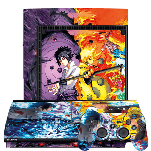 Naruto Skin Playstation 3 Super Slim