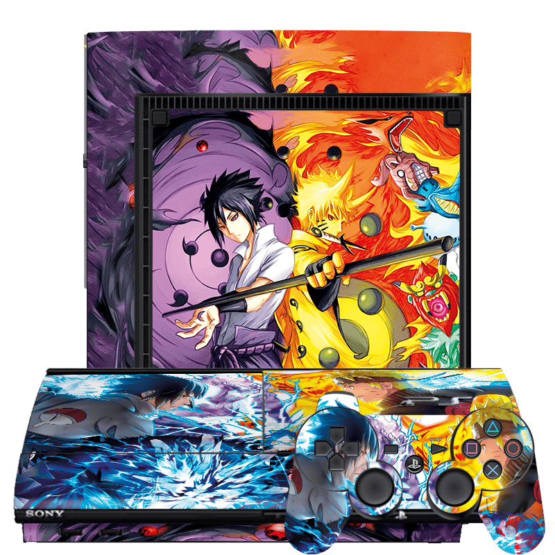 Naruto Skin Playstation 3 Super Slim
