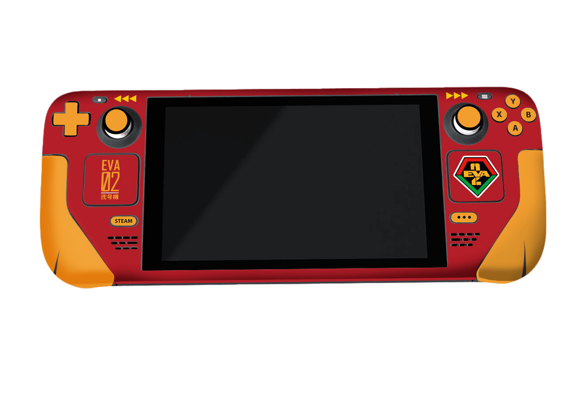 Evangelion eva 02 Steam Deck Skin