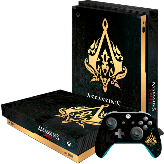 Assassins Creed Metalico Xbox One X Bundle Skin