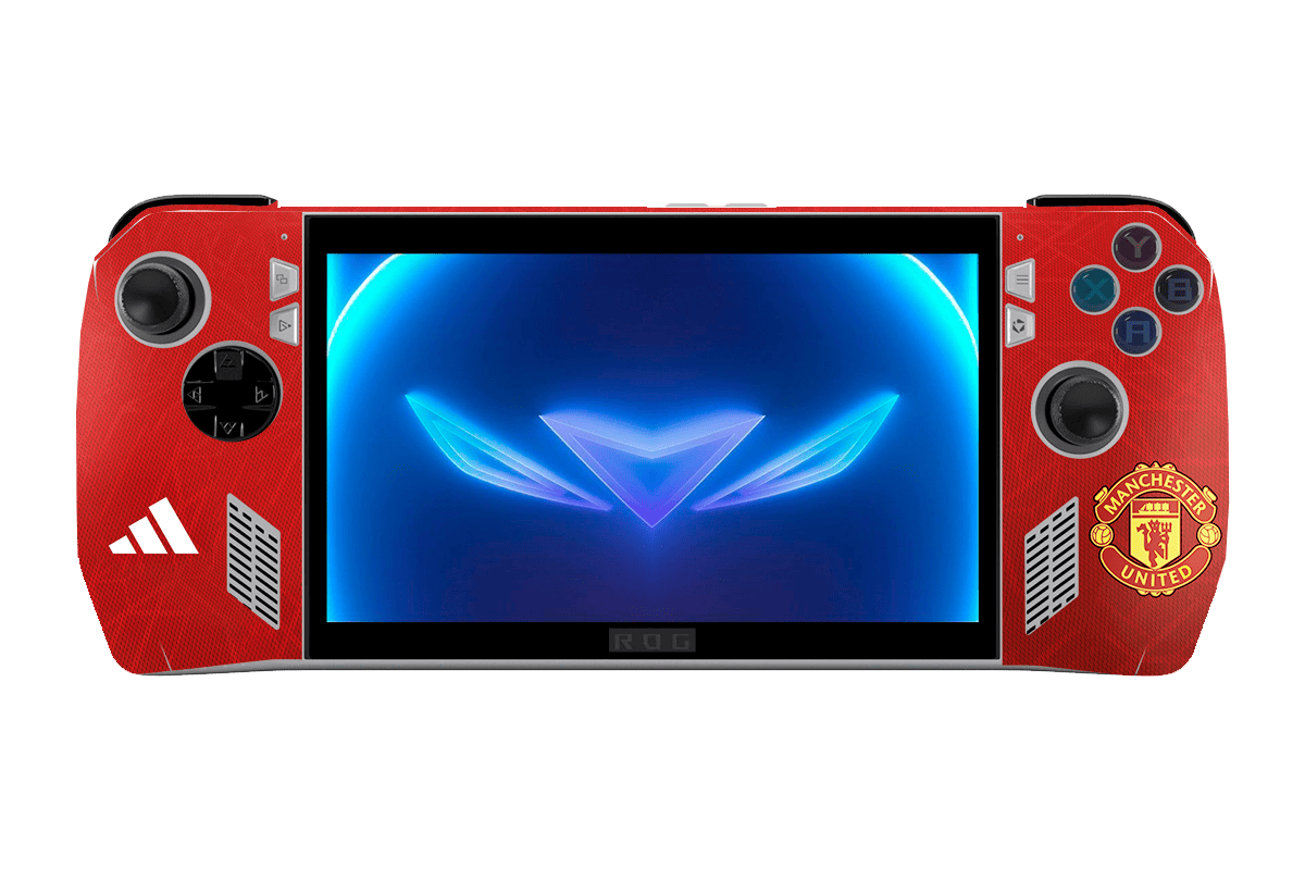 Manchester United Asus Rog Ally Handheld Gaming Computer Skin