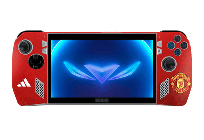 Manchester United Asus Rog Ally Handheld Gaming Computer Skin