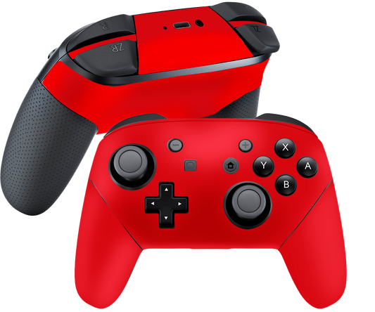 Rojo Mate Skin Nintendo Switch Pro Controller