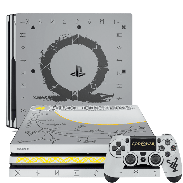 Edición God of War Skin Playstation 4 Pro Xonebrand