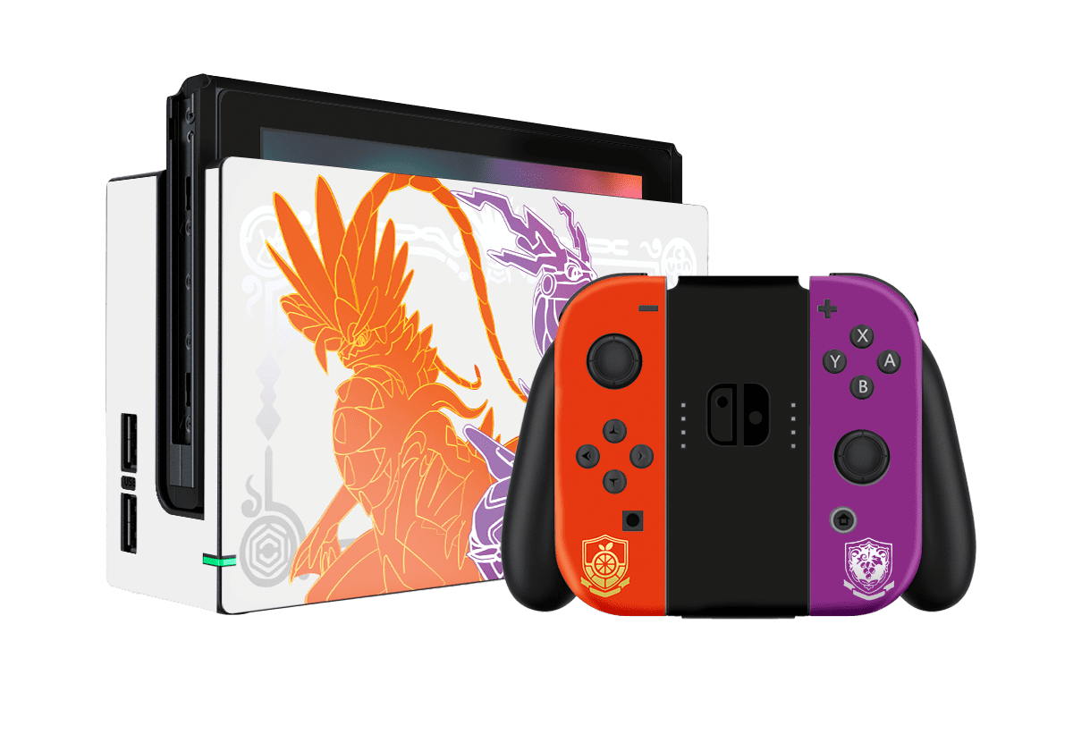 Pokemon Scarlet & Violet Nintendo Switch Skin