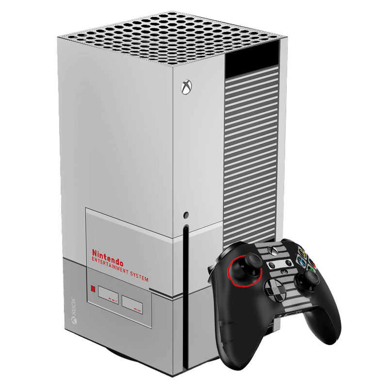 NES Xbox Series X Skin Xonebrand