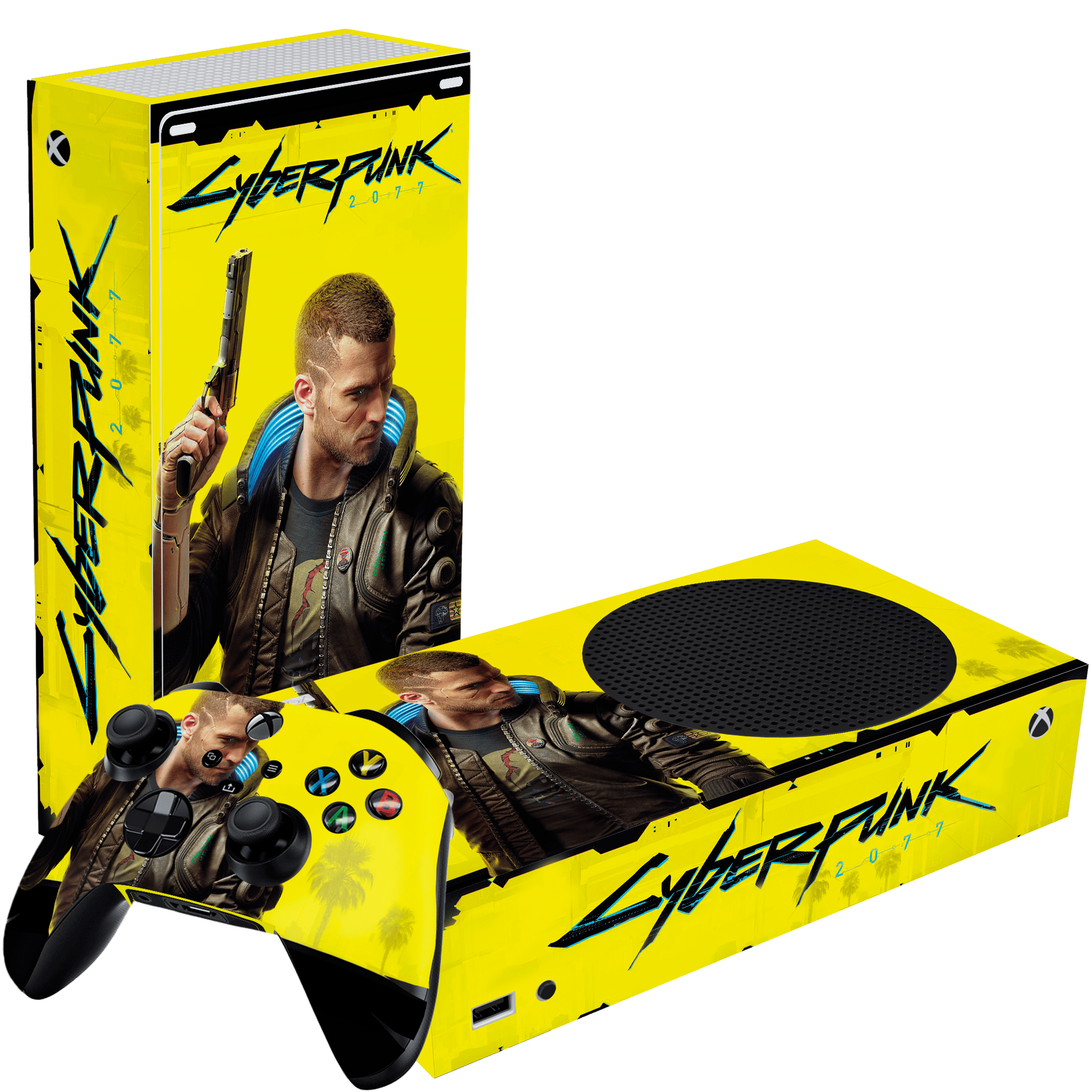 Cyberpunk 2077 Skin Xbox Series S Xonebrand