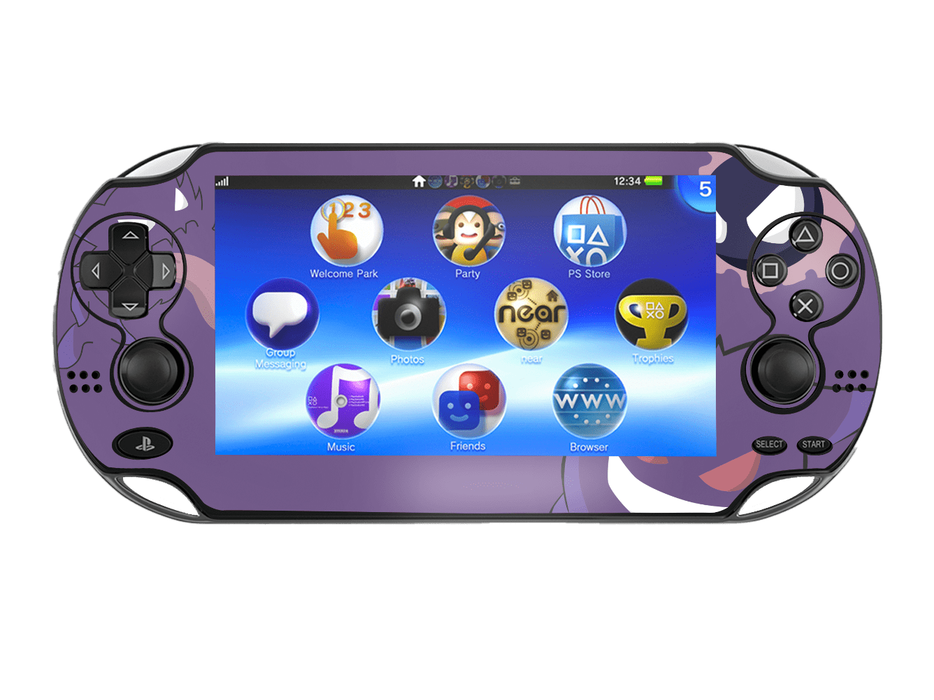 Pokemon Gengar PSVITA Fat Bundle Skin