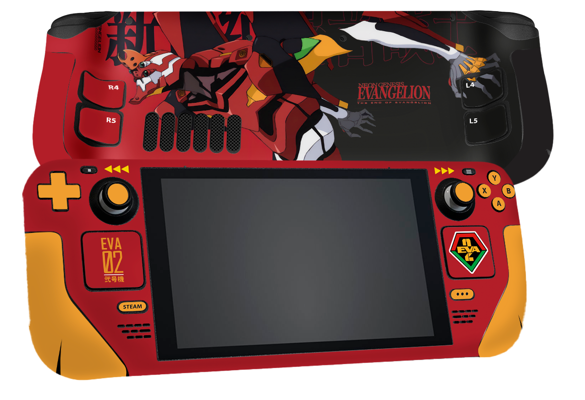 Evangelion eva 02 Steam Deck Skin