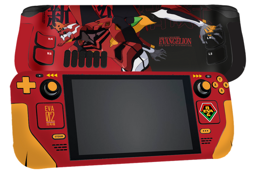 Evangelion eva 02 Steam Deck Skin