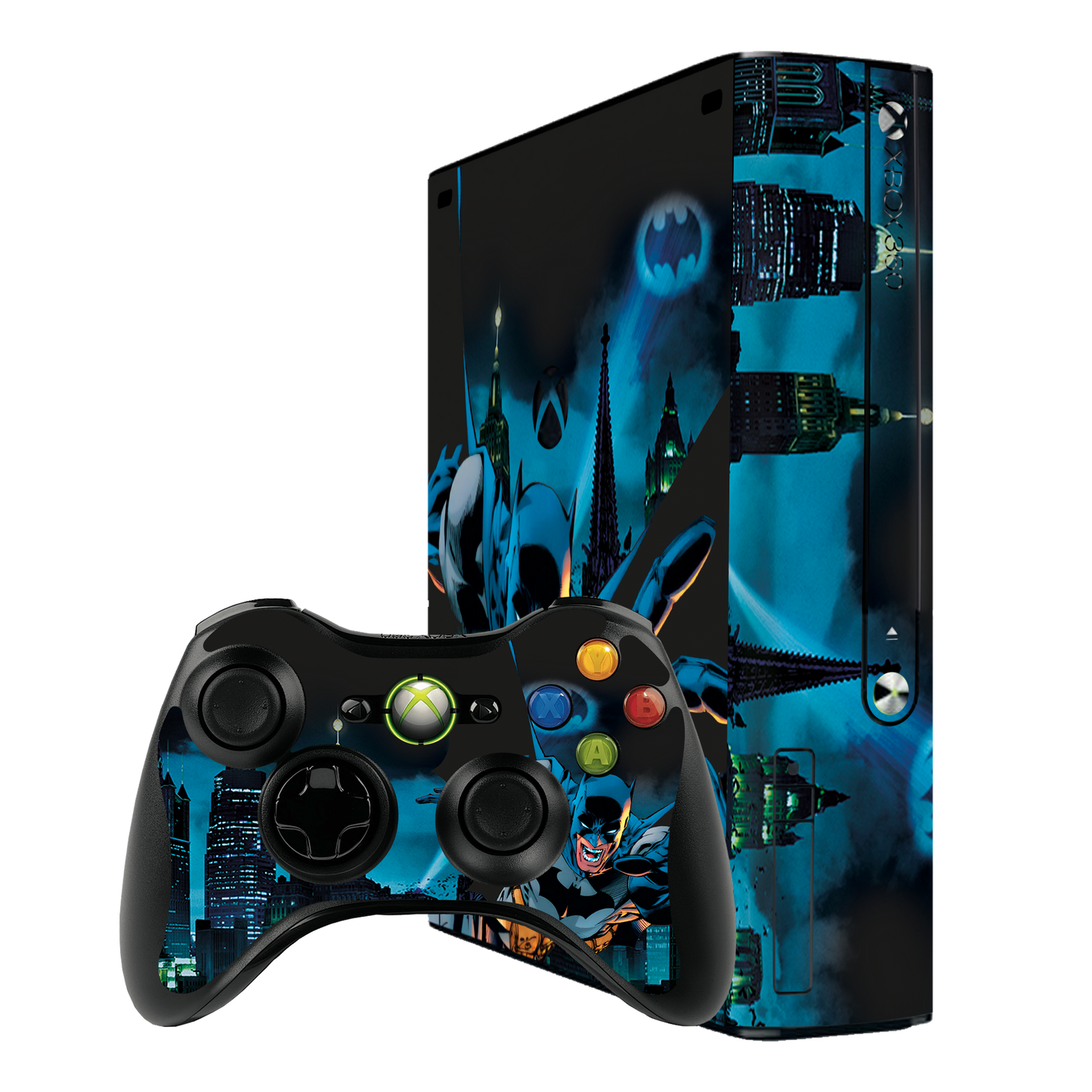 Batman Comic Xbox 360 E Bundle Skin