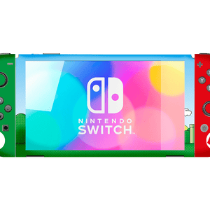 Mario Bros Nintendo Switch Oled (2021) Skin