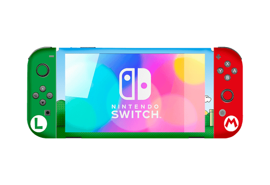 Mario Bros Nintendo Switch Oled (2021) Skin