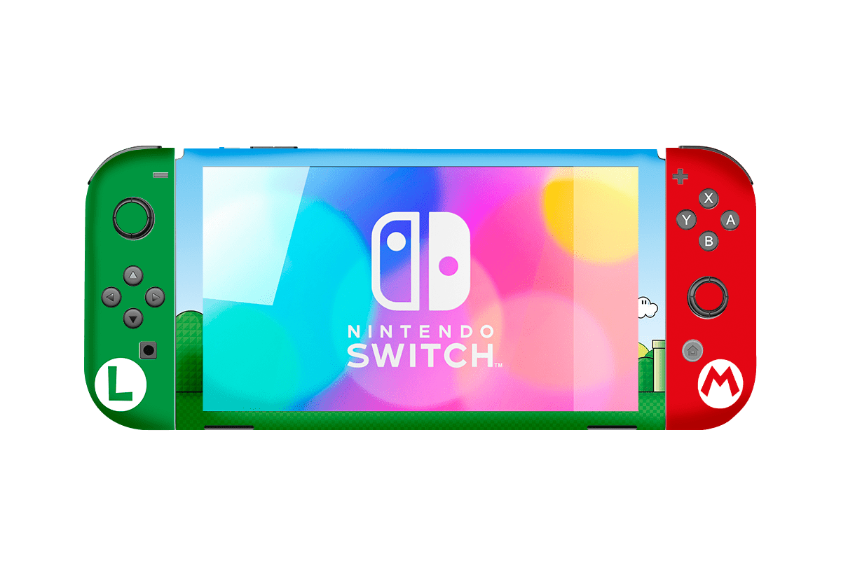 Mario World Skin Nintendo Switch OLED (2021) Xonebrand