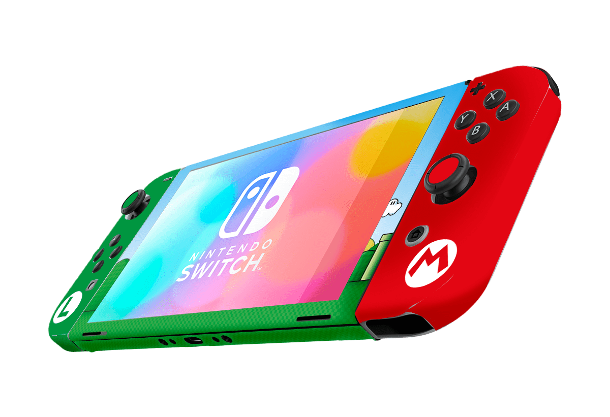 Mario Bros Nintendo Switch Oled (2021) Skin